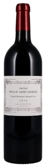 Chateau Moulin Saint George Saint Emilion Grand Cru 2016